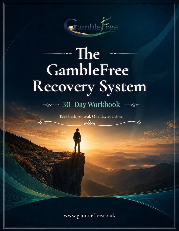 GambleFree 30-Day Recovery Workbook cover